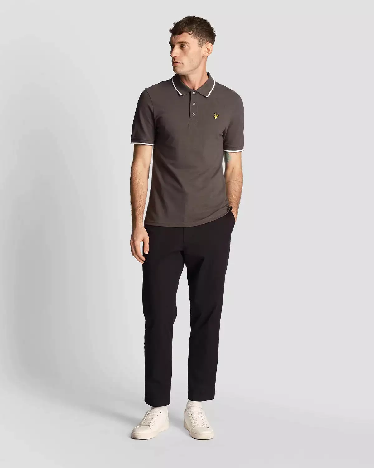 Lyle & Scott Mens Tipped Polo Shirt