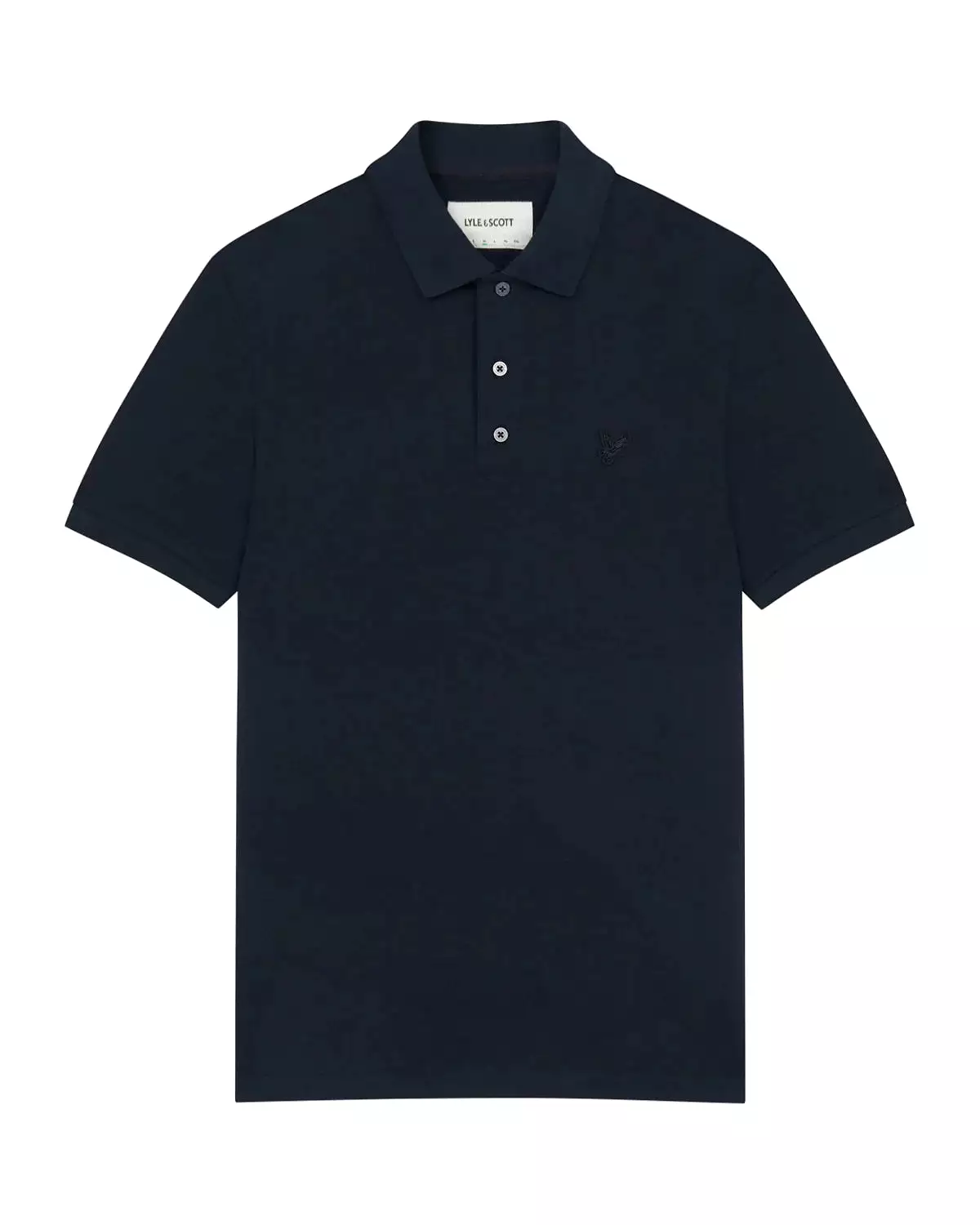 Lyle & Scott Mens Tonal Eagle Stretch Polo Shirt