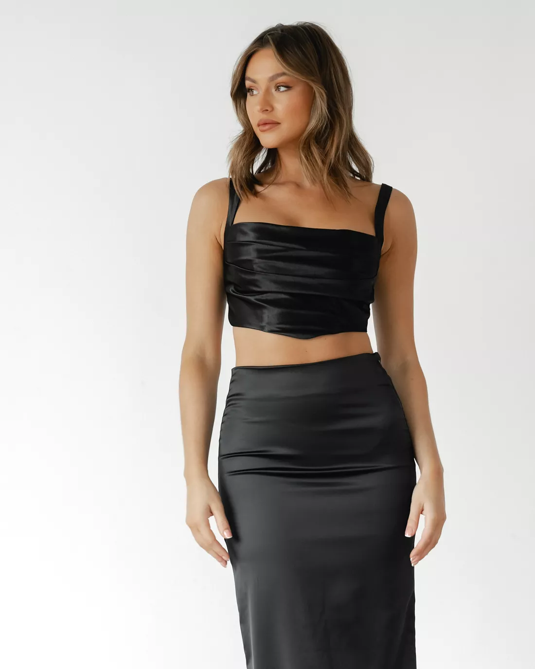 Marcos Crop Top (Black)