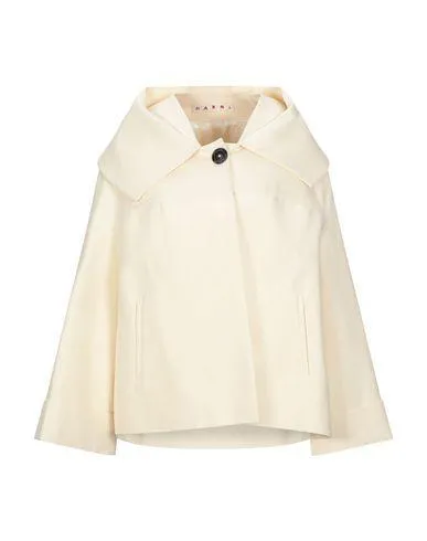 Marni Women Overcoat Ivory 8 UK