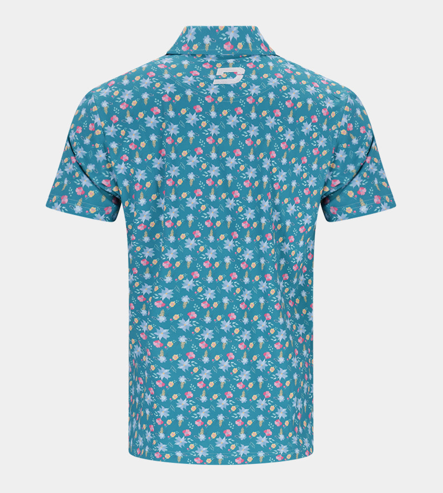 MEADOW POLO - TEAL