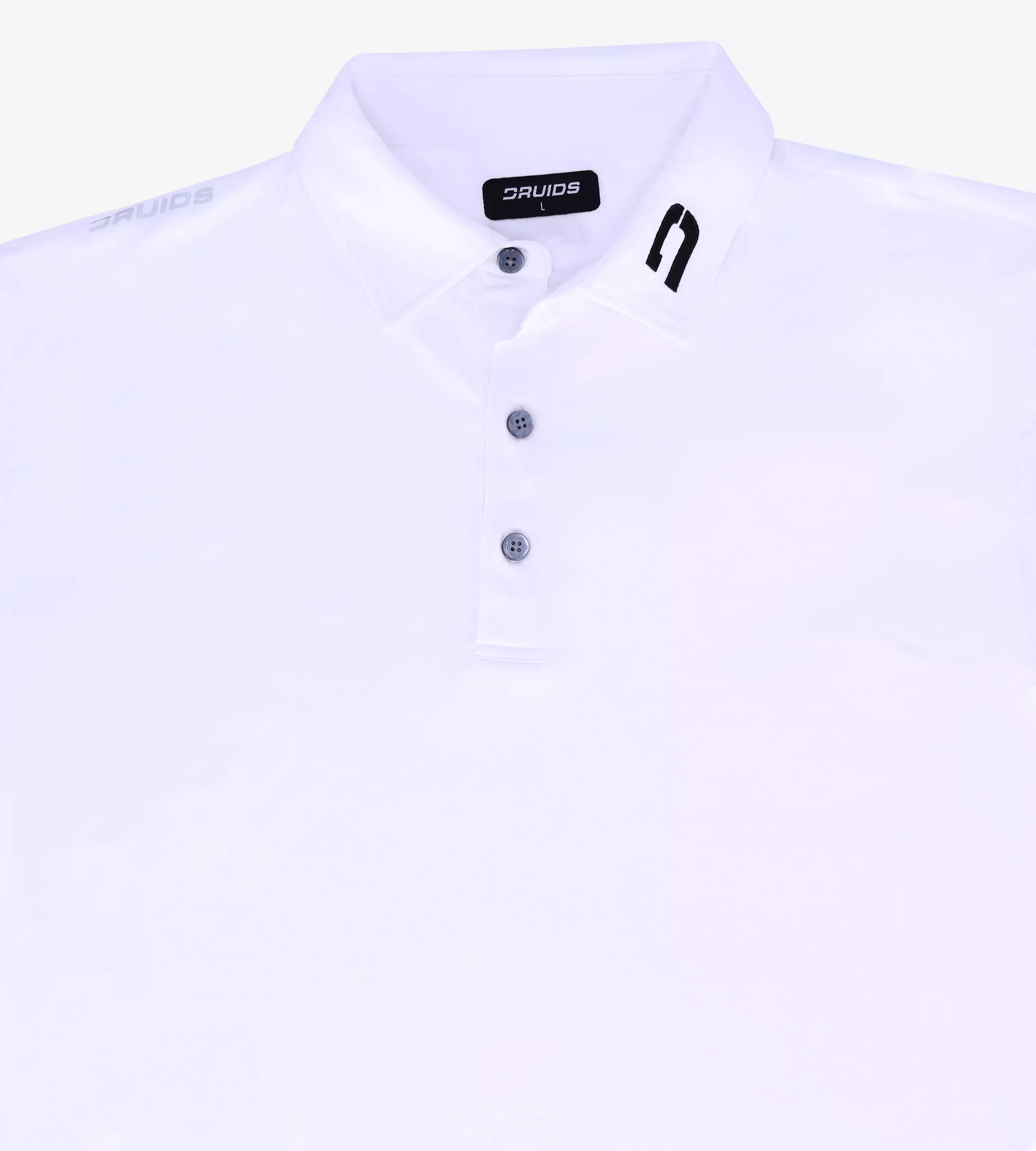 MENS PERFORMANCE GOLF POLO - WHITE