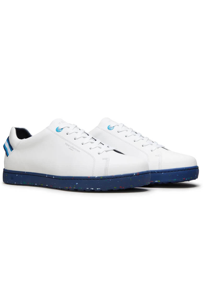 Men's Royal Albartross Golf Shoes | Finsbury White/Blue