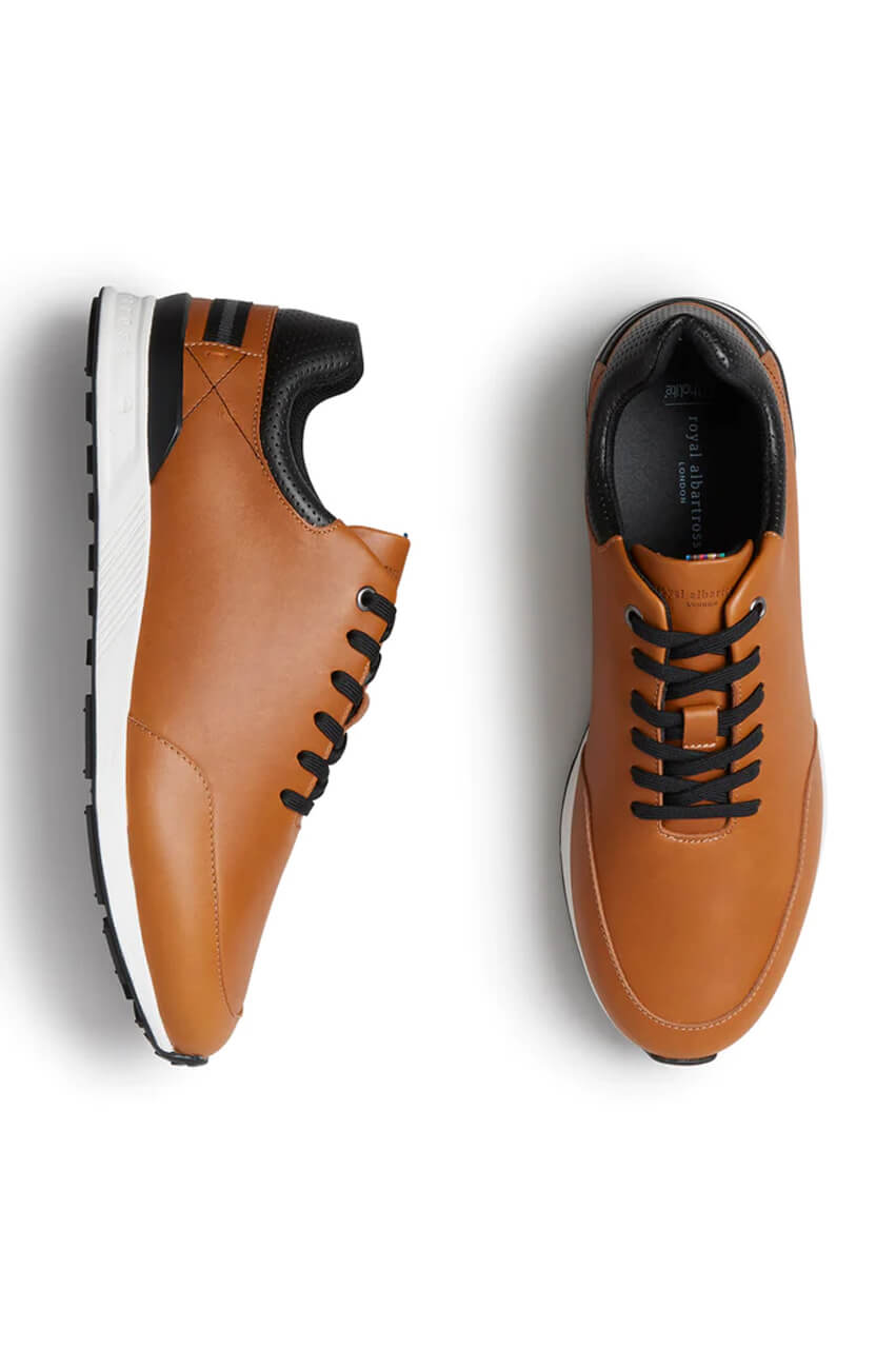 Men's Royal Albartross Golf Shoes | Hoxton Mocha