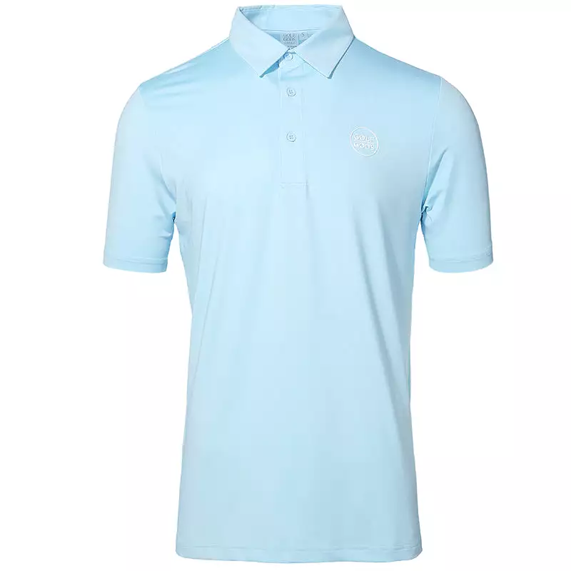 MVP Performance Golf Polo in Light Blue