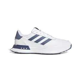 NEW adidas S2G Spikeless Leather 24 Golf Shoes - White/Collegiate Navy