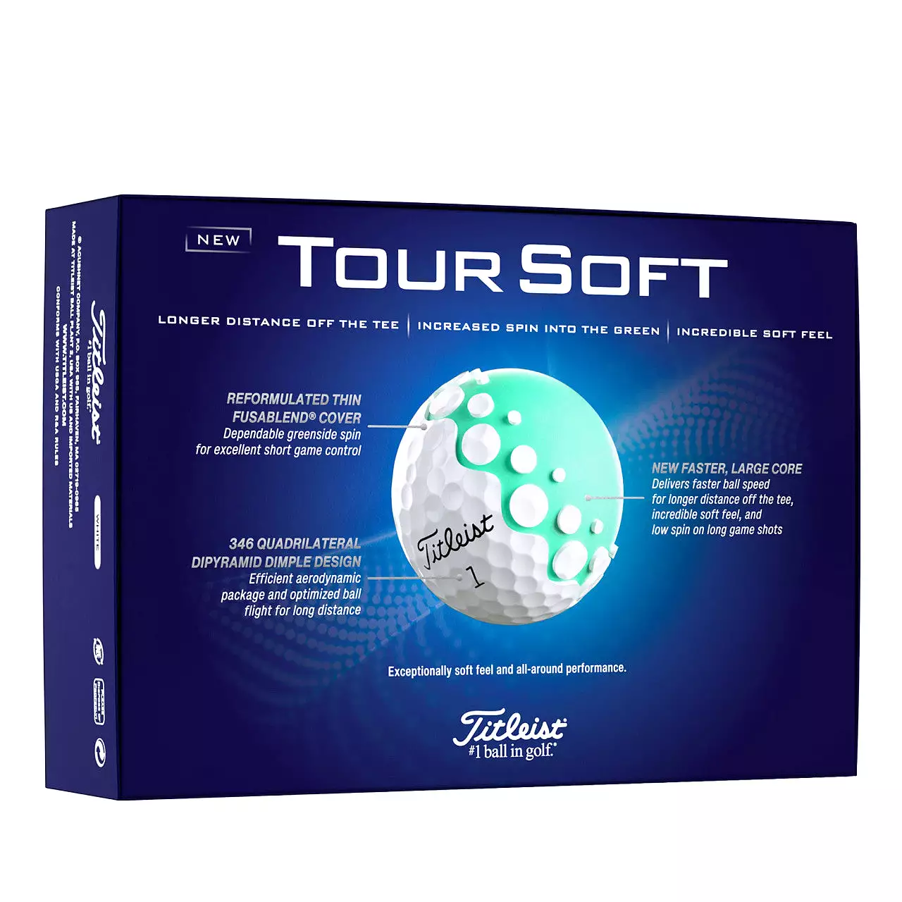 NEW Titleist Tour Soft Golf Ball