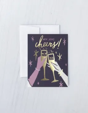 New Years Cheers Card