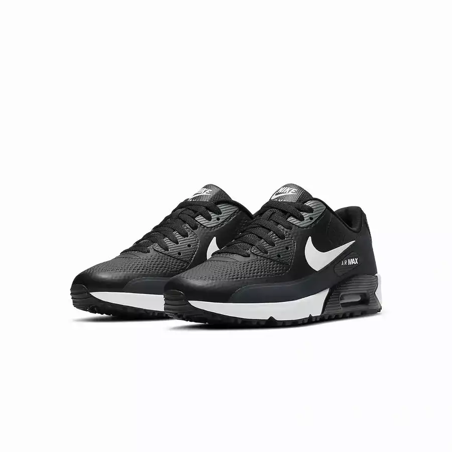 Nike Air Max 90 G Spikeless Golf Shoe - Black/White