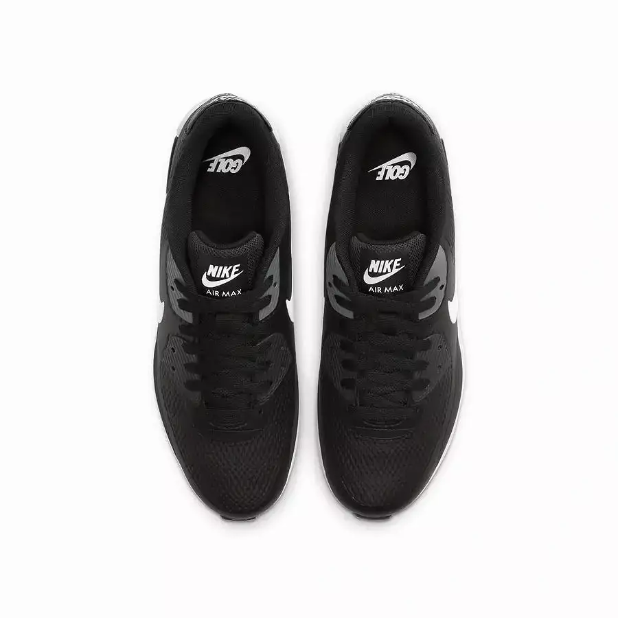 Nike Air Max 90 G Spikeless Golf Shoe - Black/White