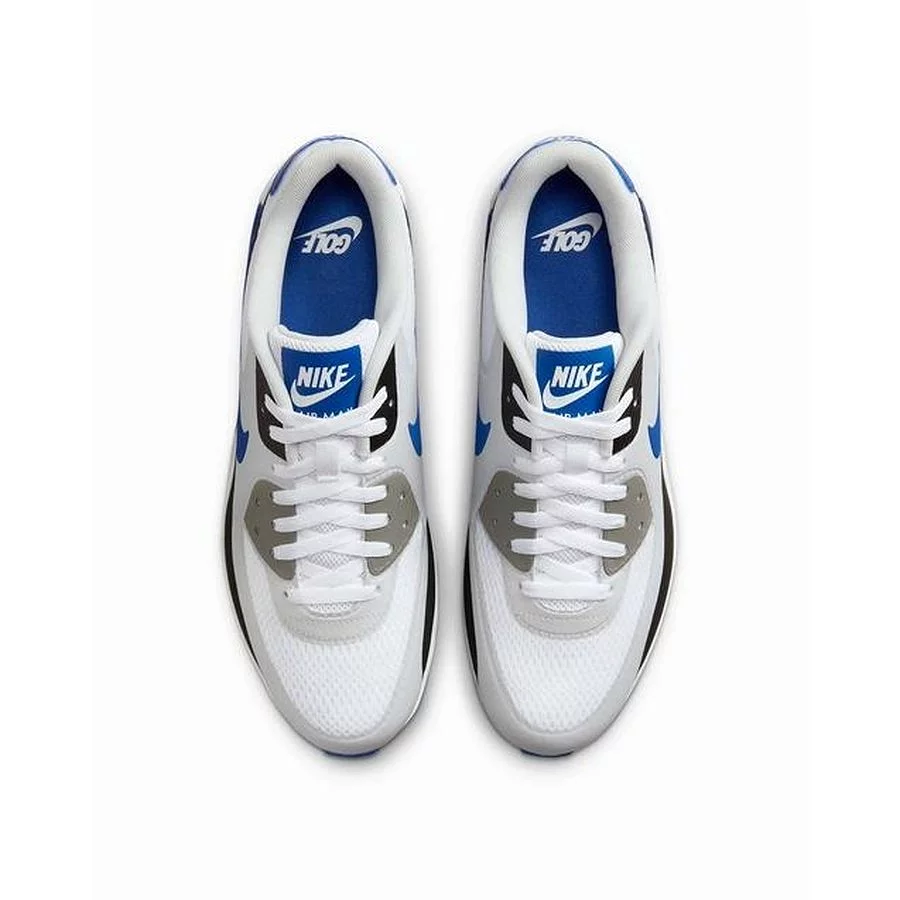 Nike Air Max 90 G TB Spikeless Golf Shoe - White/Blue