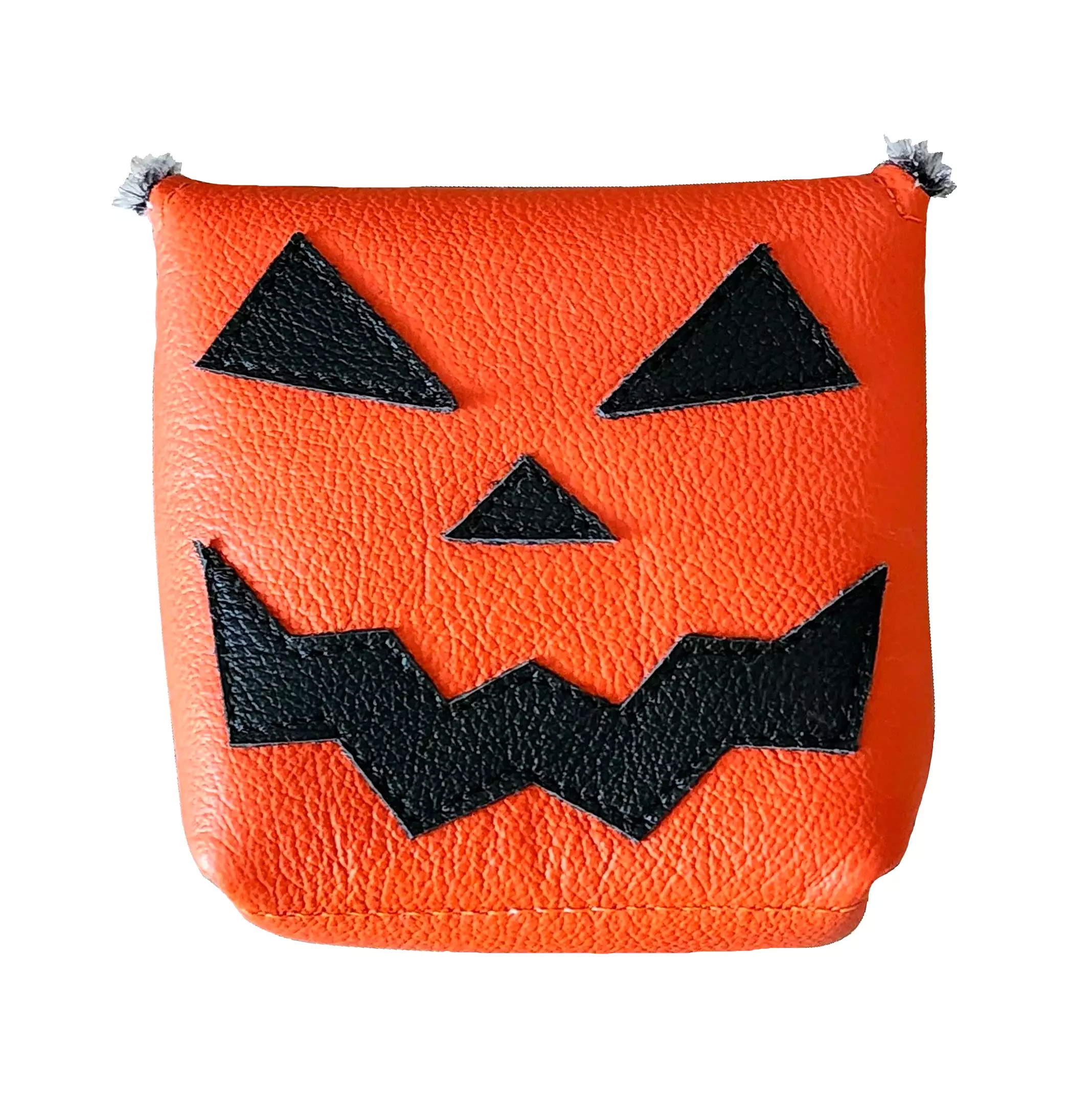 One-Of-A-Kind! Jack-O-Lantern Mallet Putter Cover!