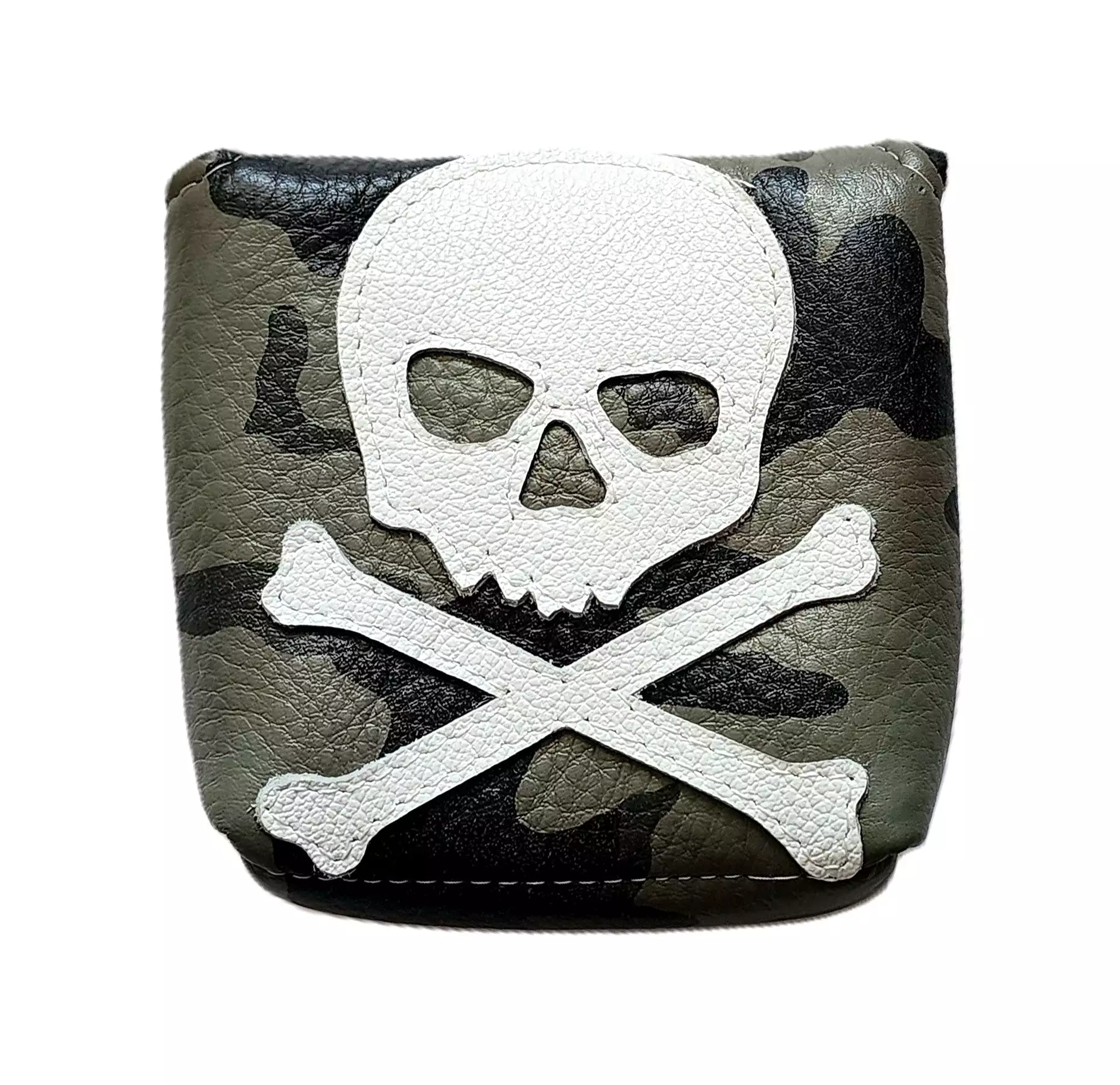 One-Of-A-Kind! Urban Camo Skull & Bones for Scotty Cameron Mallets Putter Cover