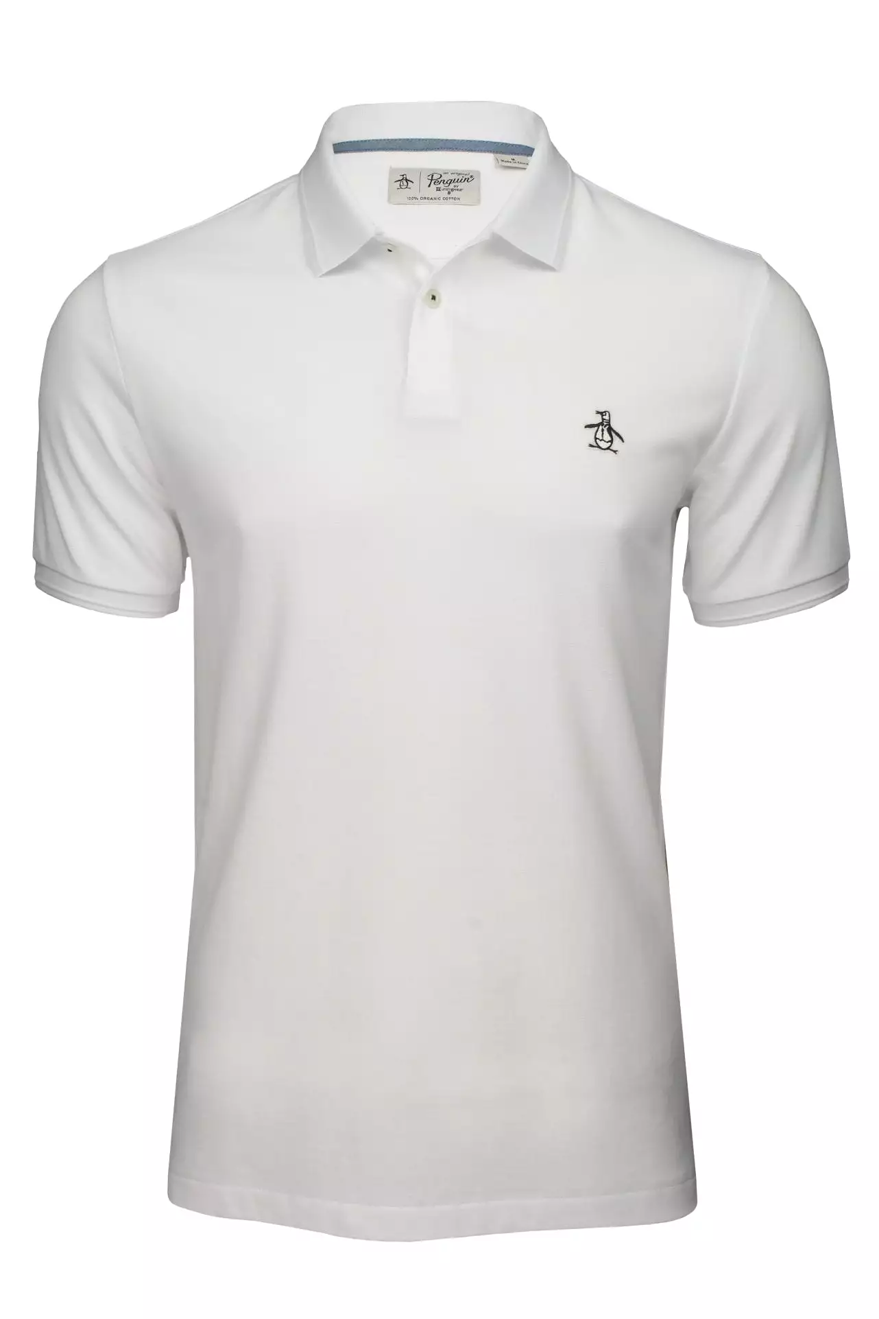 Original Penguin Mens 'Daddy 2' Pique Polo Shirt Organic Cotton