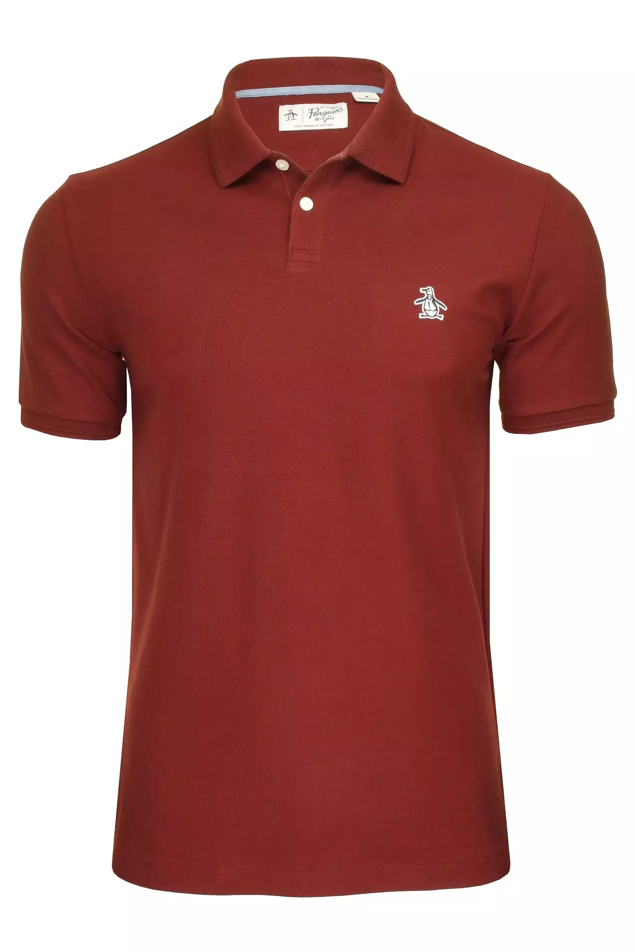 Original Penguin Mens 'Daddy 2' Pique Polo Shirt Organic Cotton