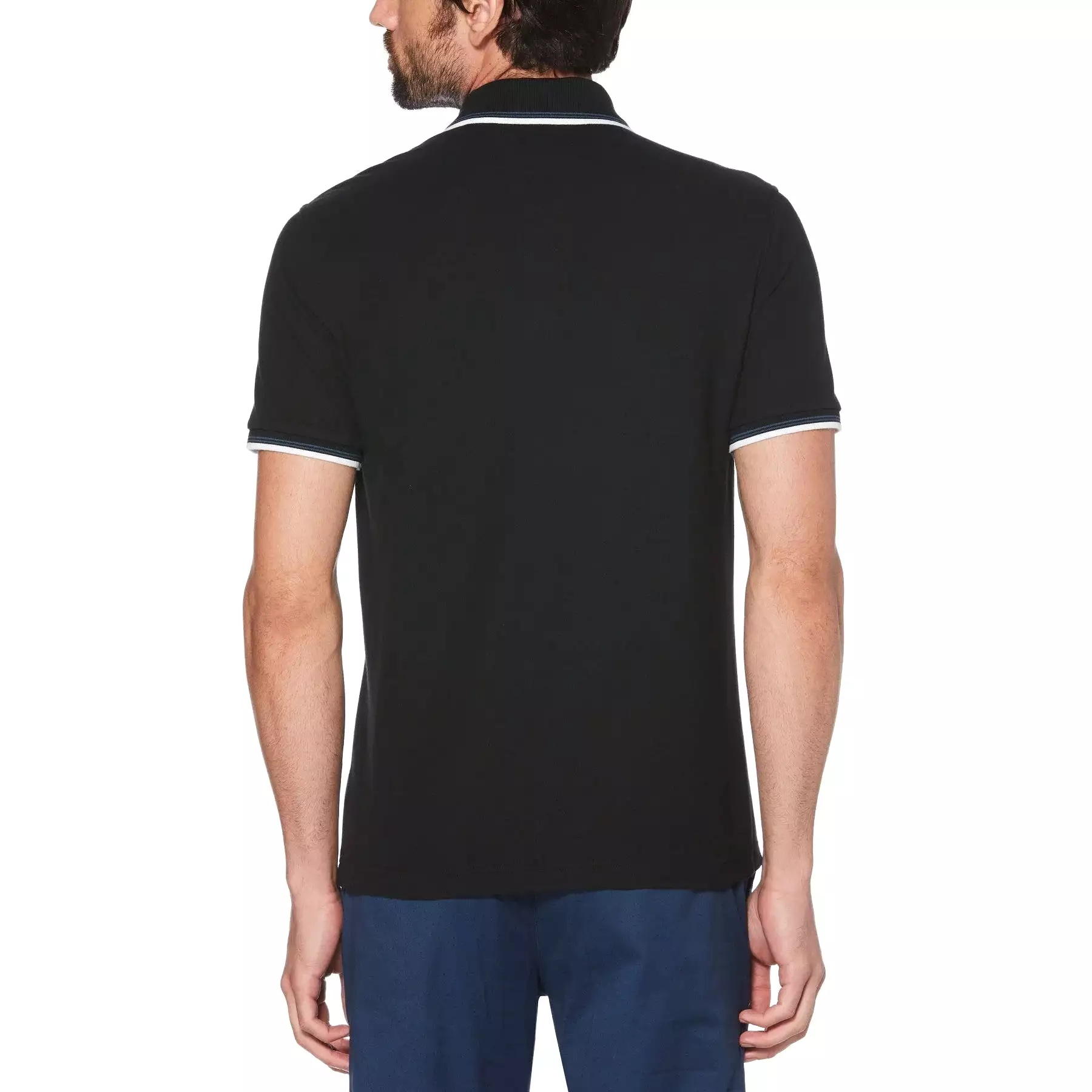 Original Penguin Mens Sticker Pete Tipped Polo Shirt