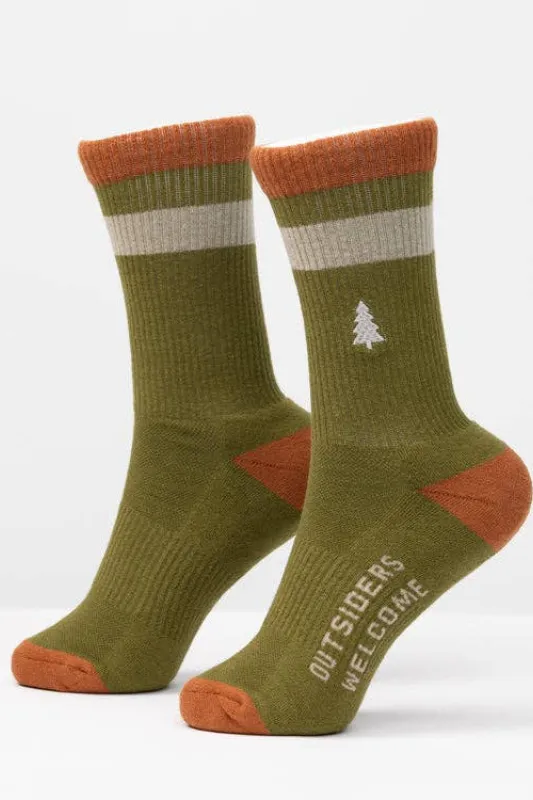 Out-of-Doors Club Sock