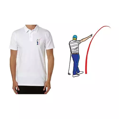 Performance Golf Polo G.O.A.T Mad Slicer