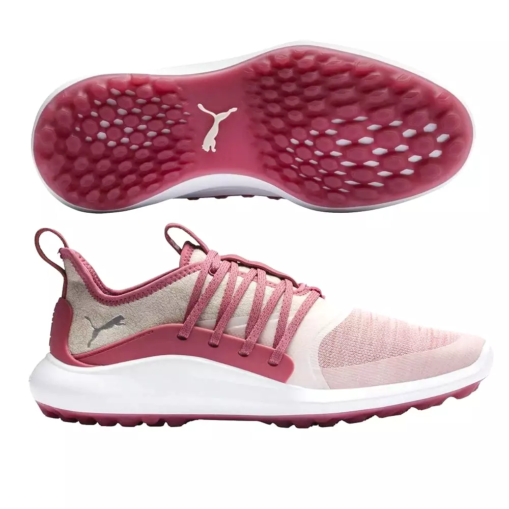 Puma Ignite NXT Solelace Pink/Silver Women's Golf Shoe 19222905