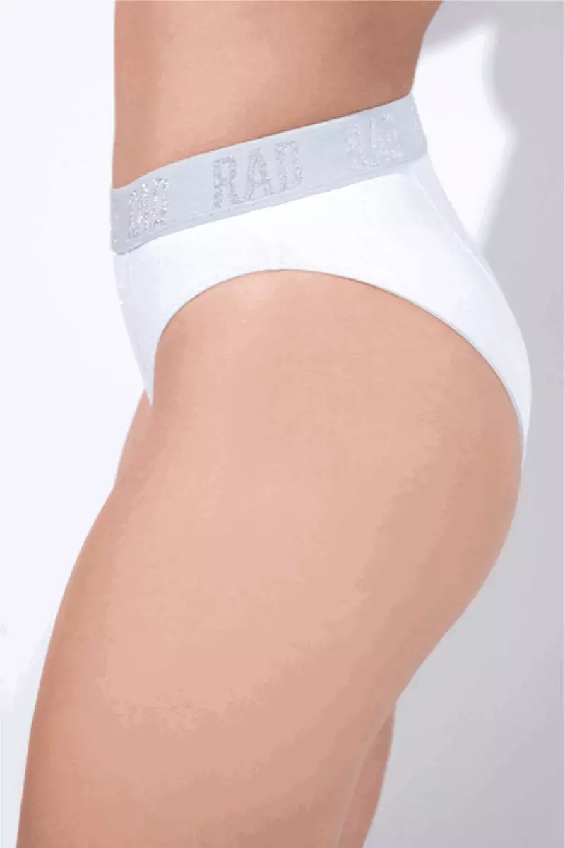 RAD Atlantida Shorts - White Glitter