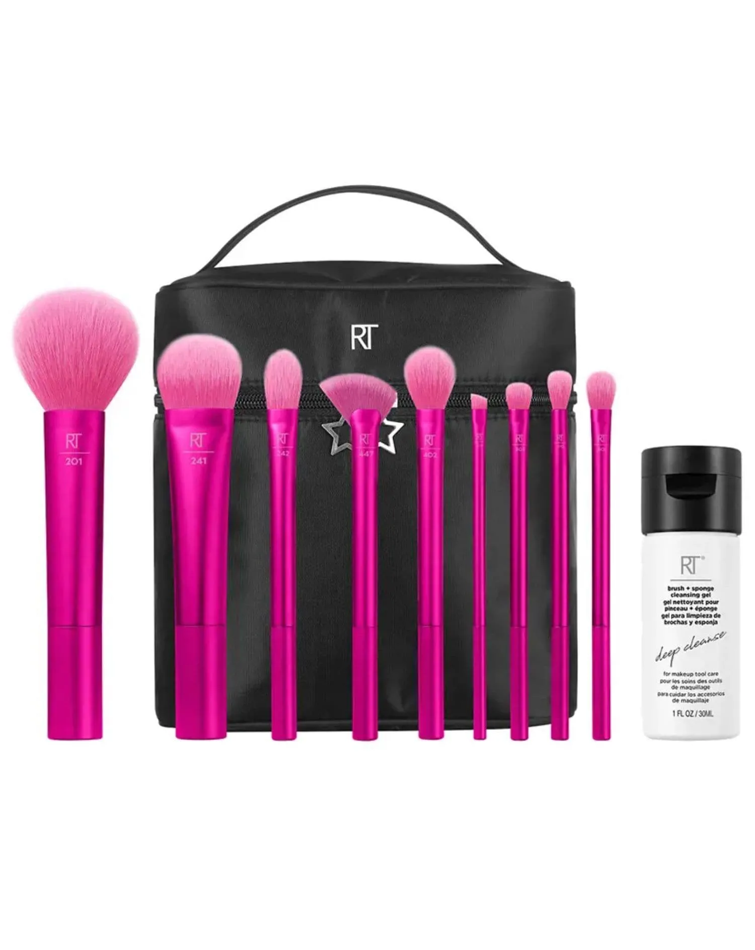 Real Techniques Winter Brights Brush & Bag Set | Simply Be