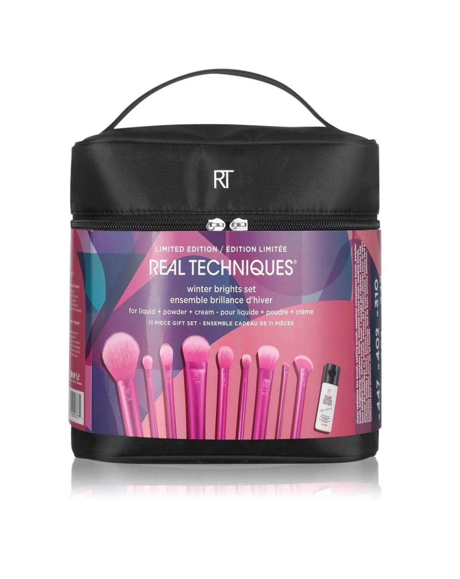 Real Techniques Winter Brights Brush & Bag Set | Simply Be