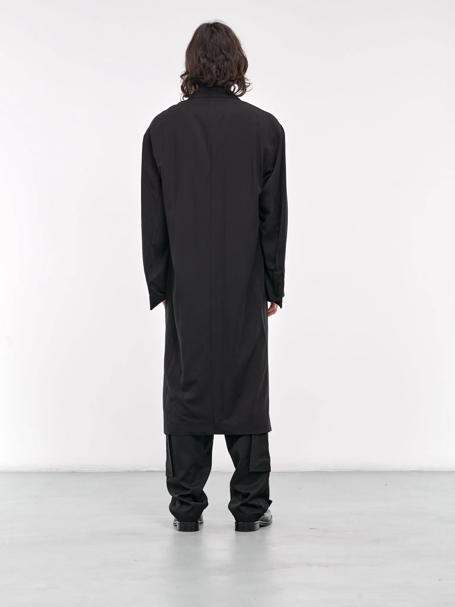 Relaxed Overcoat (S24AW15CT-R-BLACK)