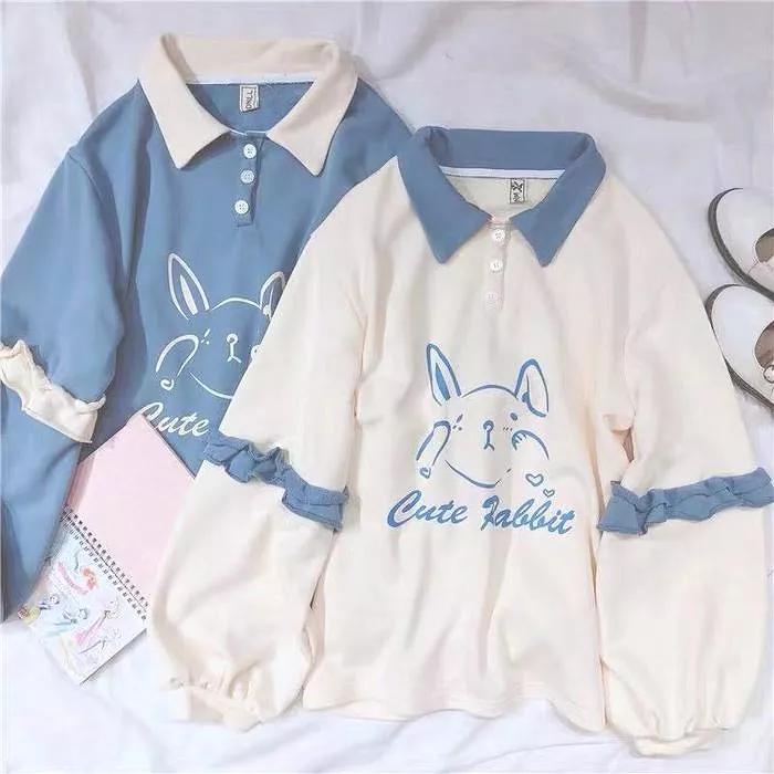 REVIEWS FOR CUTE RABBIT POLO HOODIE