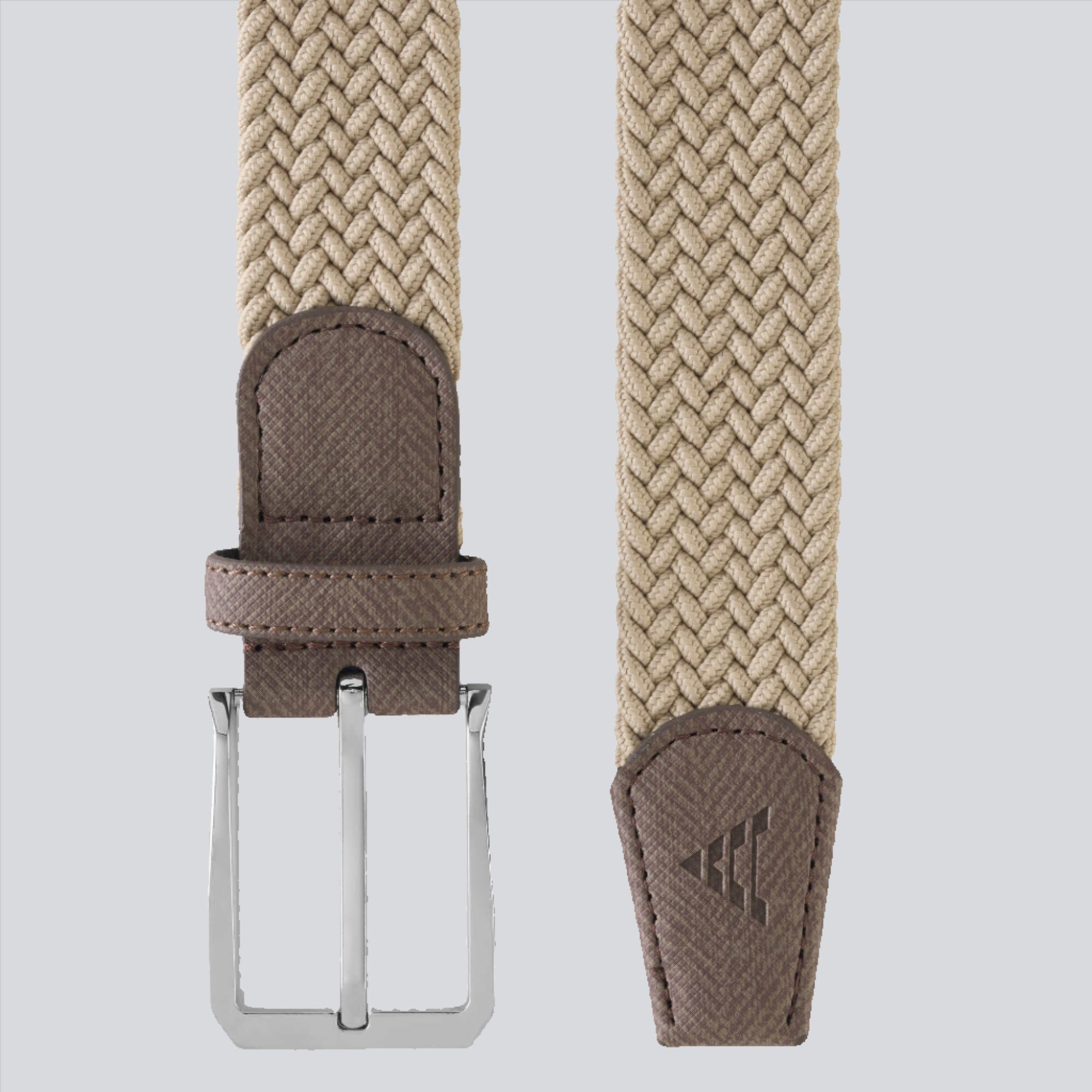 SAND WOVEN STRETCH BELT