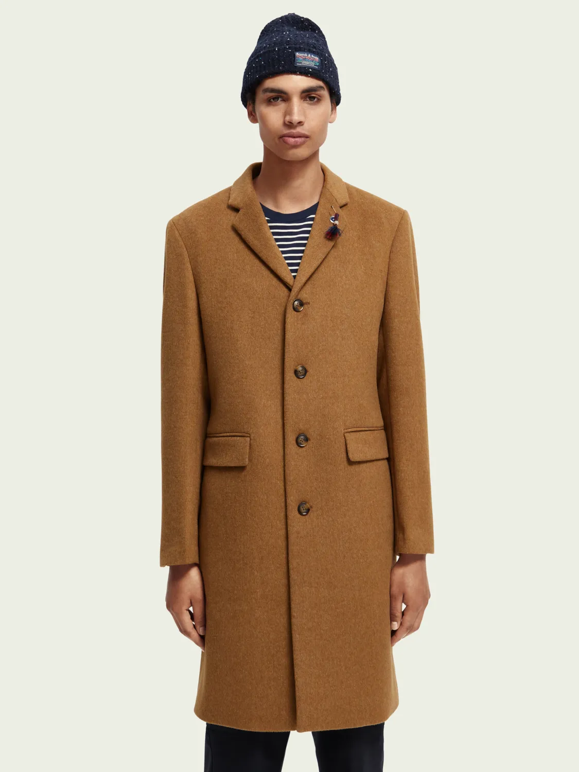 Scotch & Soda Classic Overcoat