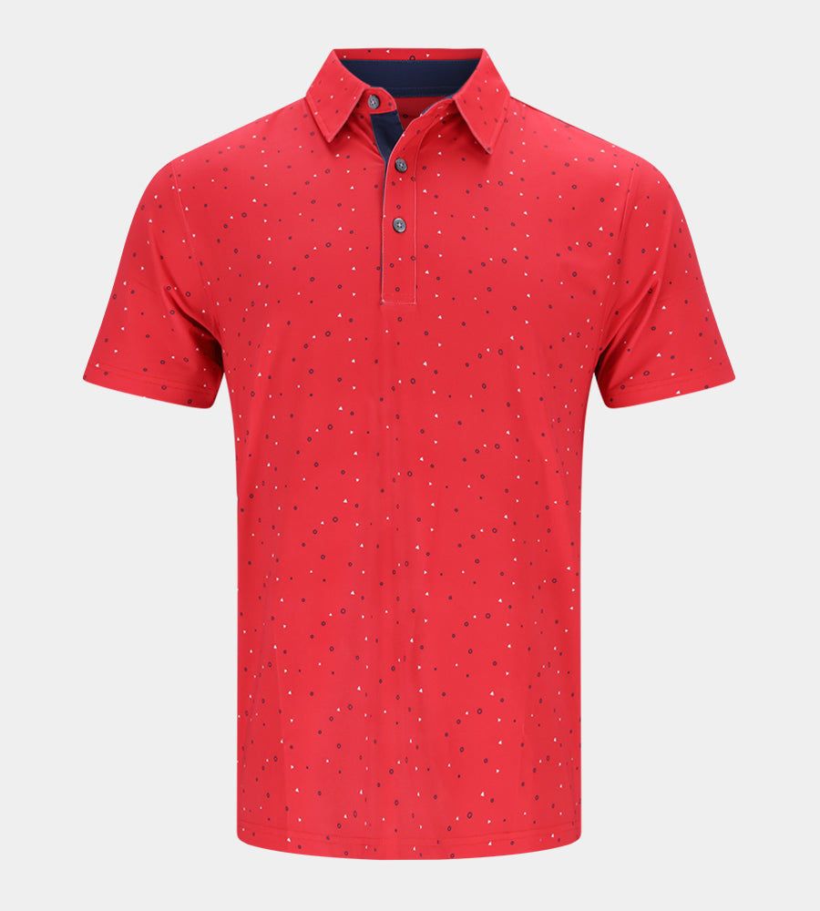 SHAPES POLO - RED