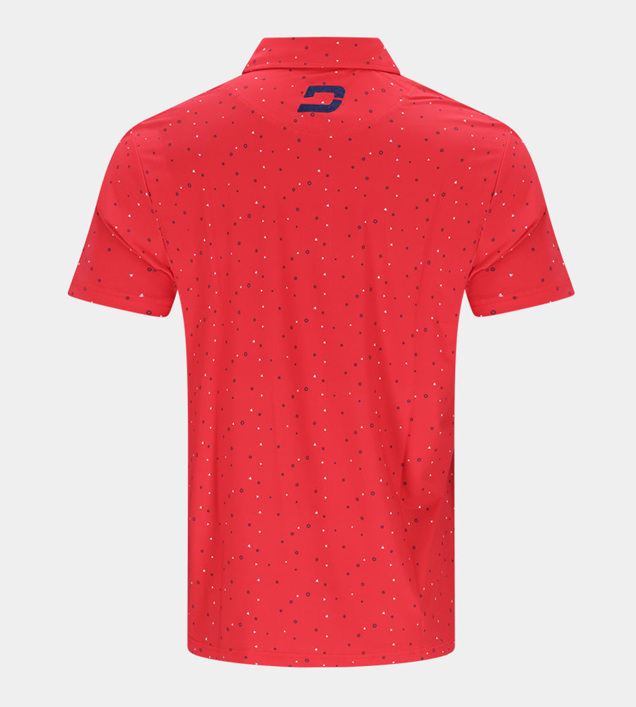 SHAPES POLO - RED