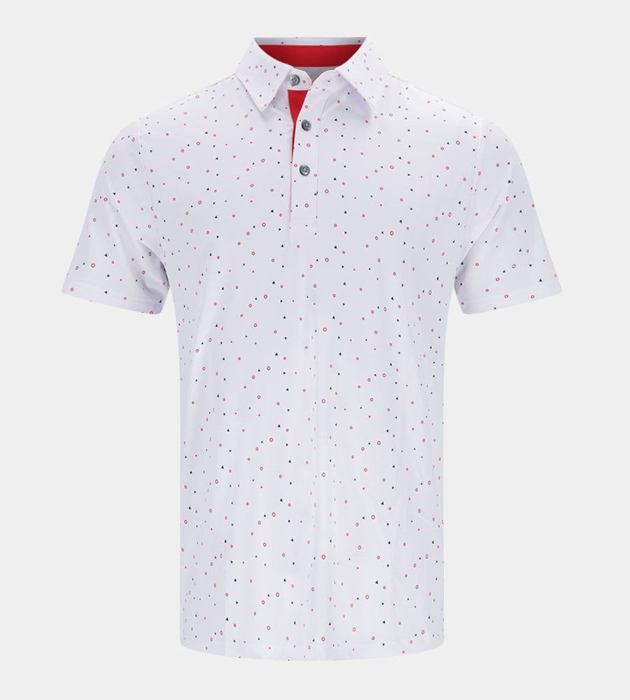 SHAPES POLO - WHITE