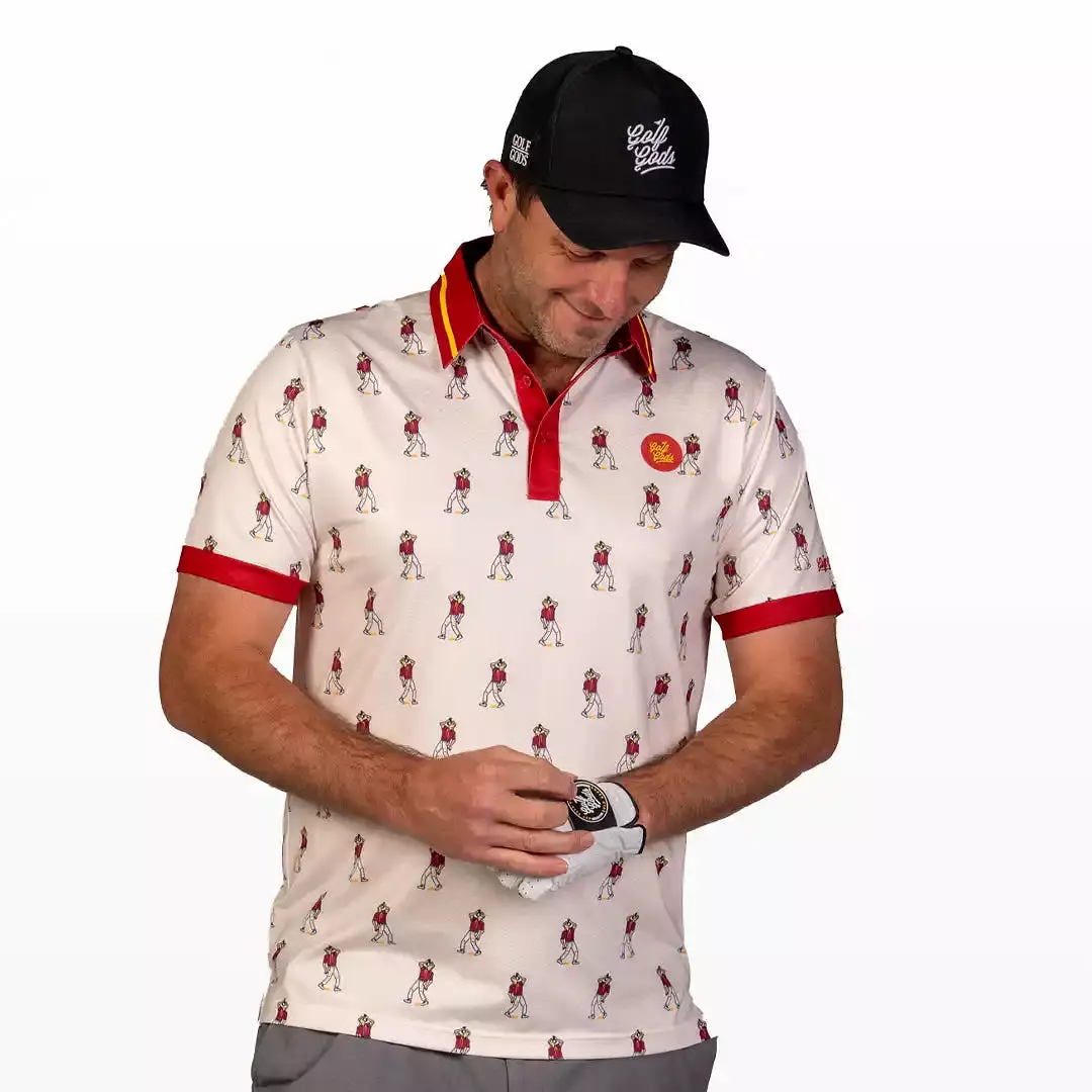 Shoey Cool Tech Performance Golf Polo