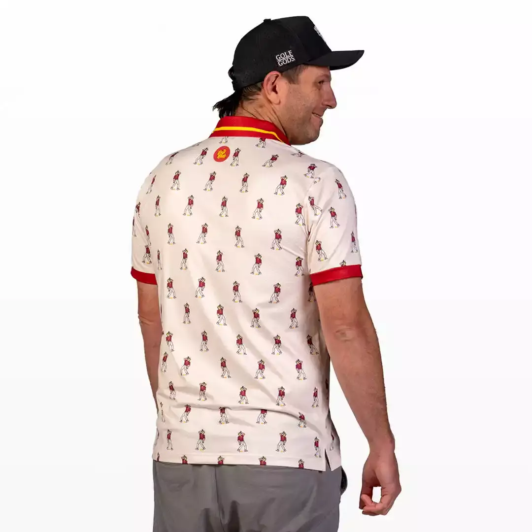 Shoey Cool Tech Performance Golf Polo