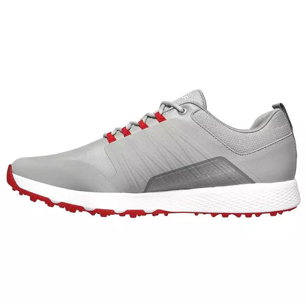 Skechers Go Golf Elite 4 Victory 214022 Mens Golf Shoe Grey/Red