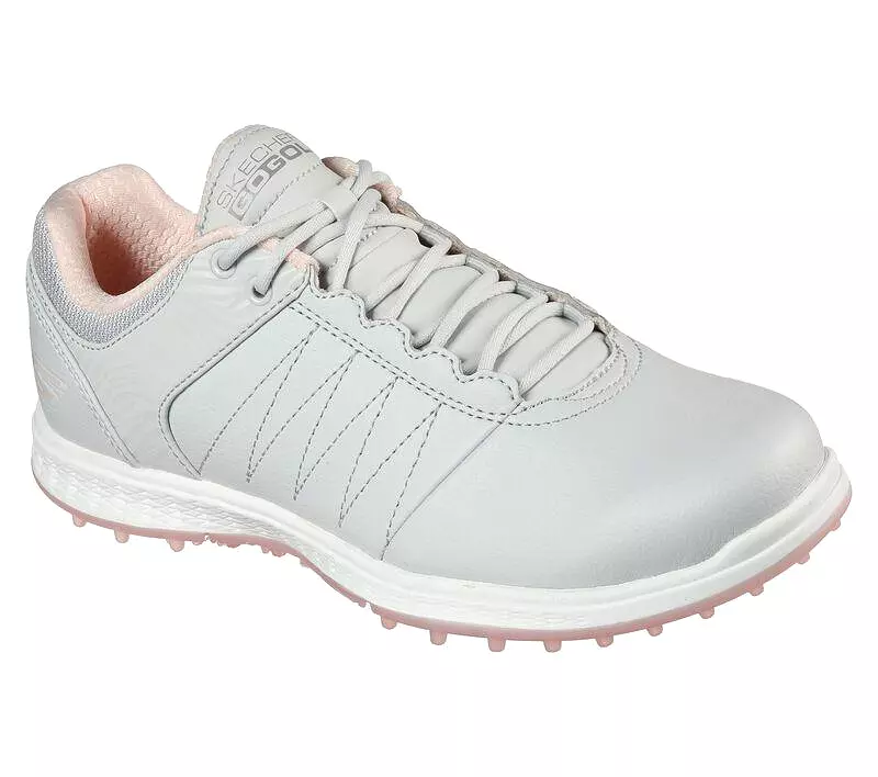 Skechers Go Golf Pivot Women's Golf Shoe Light Gray/Pink 123009 LGPK