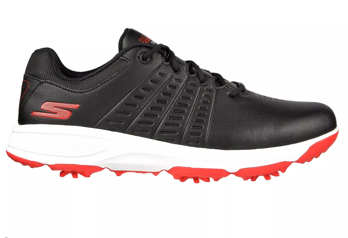 Skechers Go Golf Torque 2 214027 Men's Golf Shoe Black/Red