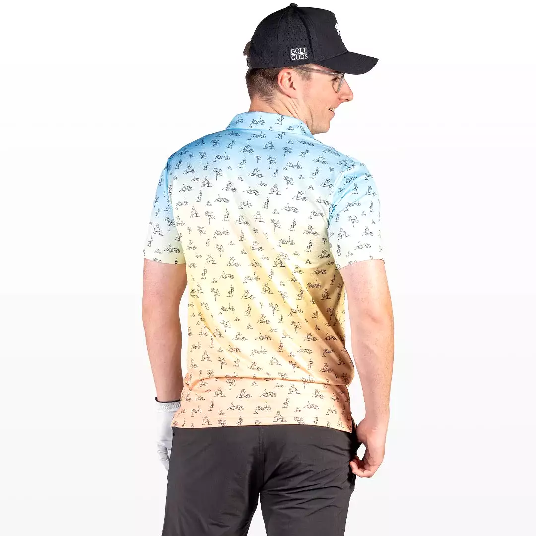 Stickman Cool Tech Performance Golf Polo