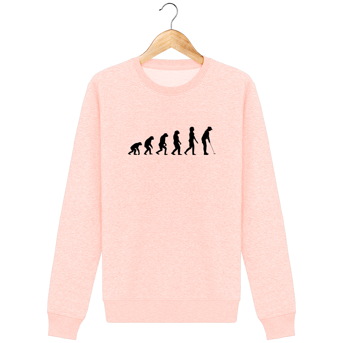 Sweat Col Rond Evolution golf femme