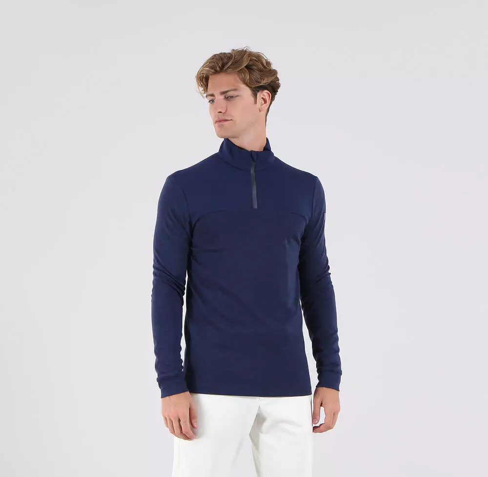 THAIRIN | MERINO BLEND QUARTER ZIP