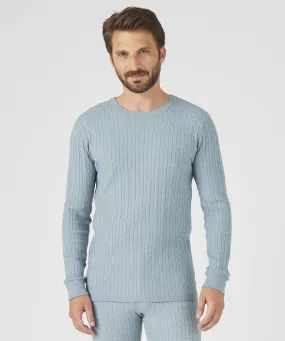 Thermal Cable Knit Top