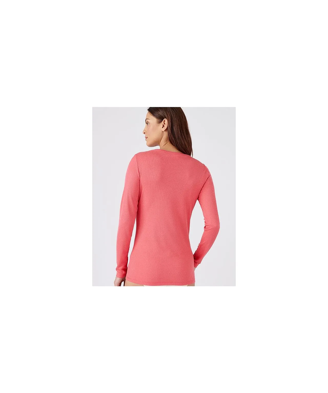 Thermal Long Sleeved Round Neck T-Shirt