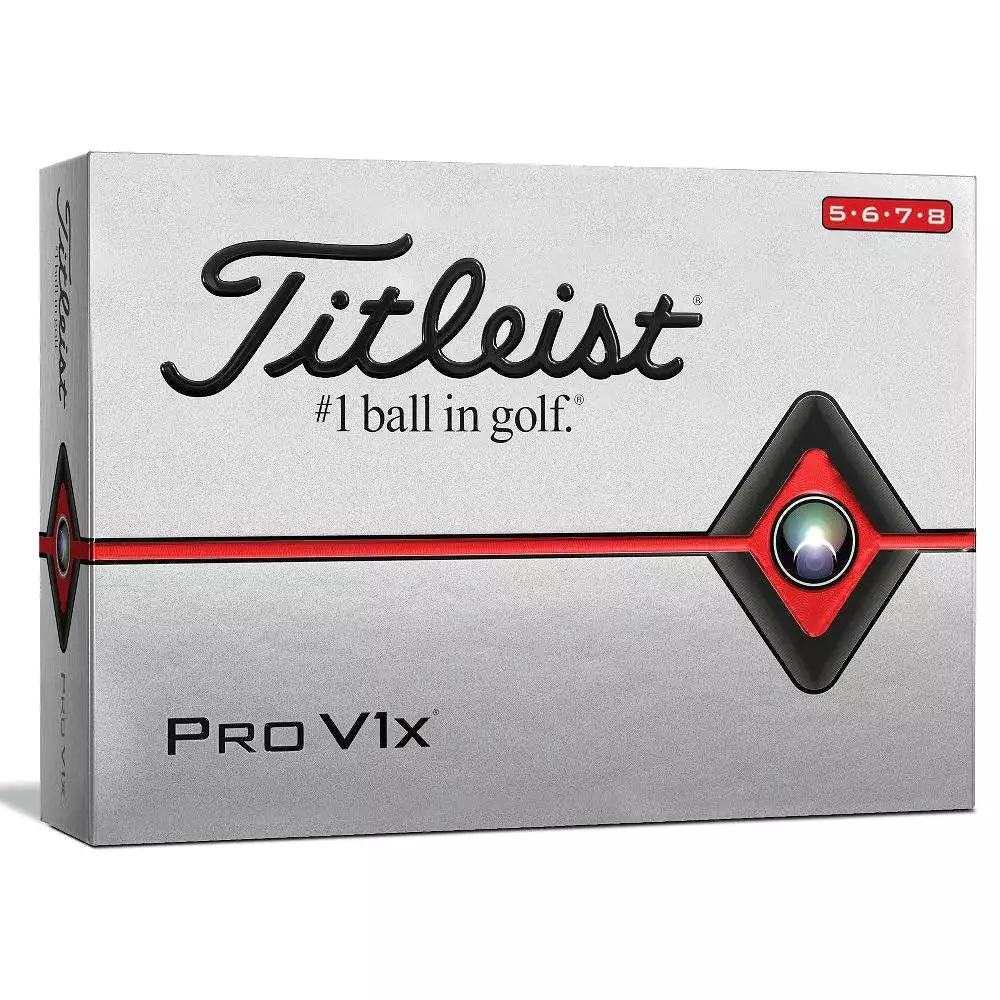 Titleist Pro V1x Golf Balls ( One Dozen )