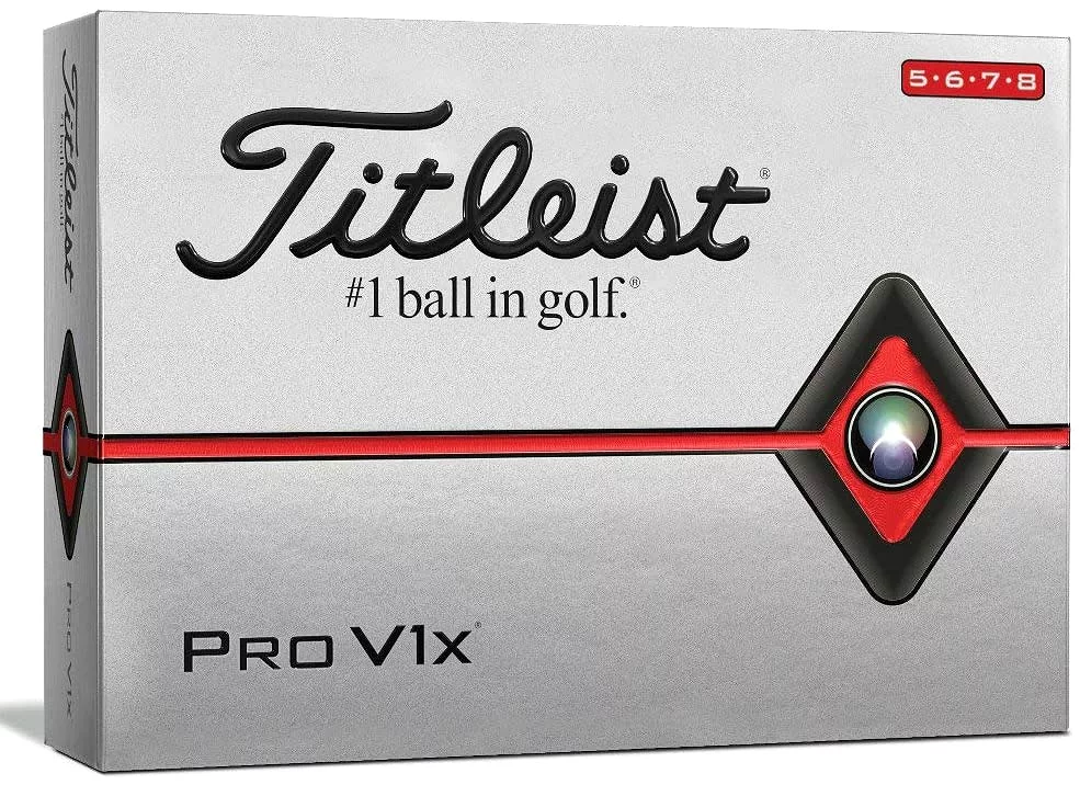 Titleist Pro V1x Golf Balls ( One Dozen )