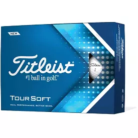 Titleist Tour Soft 12 Pack Golf Balls