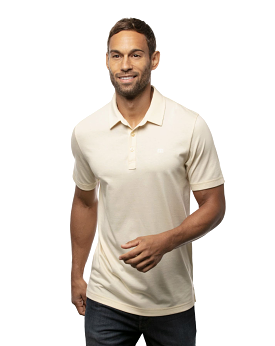 Travis Mathew Polo The Zinna Pale Banana