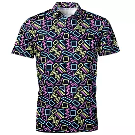 Trippin Out Cool Tech Performance Golf Polo