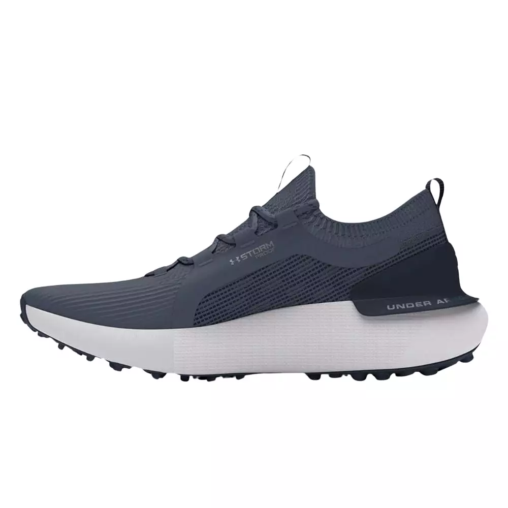 Under Armour Men's UA Phantom Golf Shoe - Downpour Gray/Midnight Navy/Metallic Silver