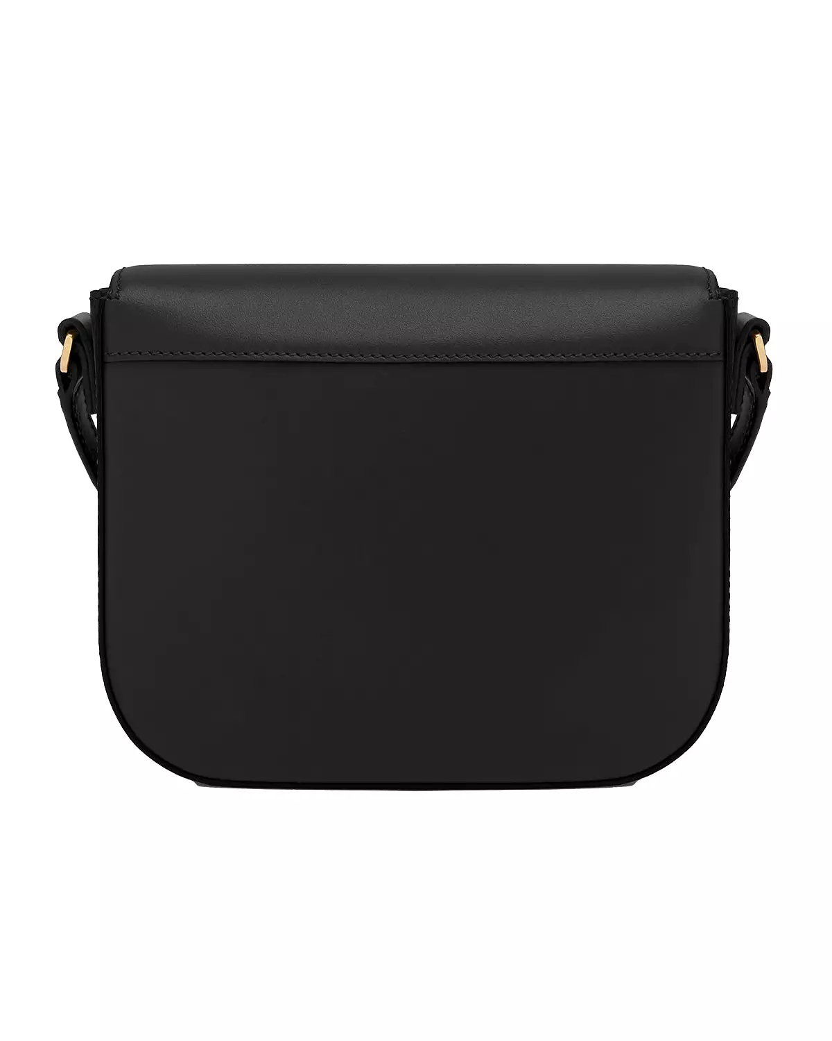 Vancouver Small Adjustable Strap Crossbody (Black Smooth)